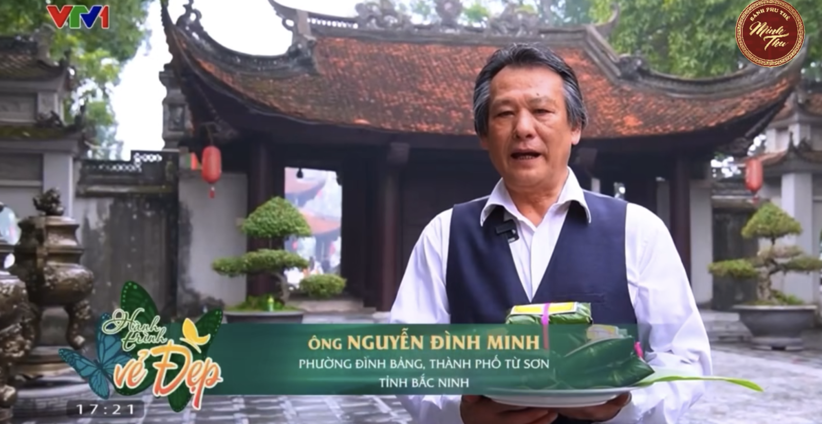 VTV1 đưa tin về đặc sản Bánh phu thê Minh Thu trong chương trình Hành trình vẻ đẹp